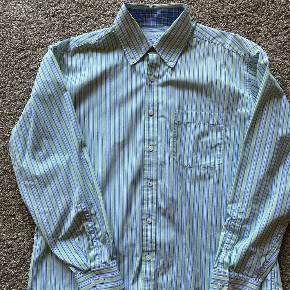 💼Beautiful Alex Cannon Men’s Button Down - Picture 3 of 6
